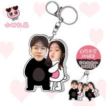 Acrylic Pins Photos Tailor Made Cartoon Key Buttons to Tupendant Diy lovers to hang up female gift ideas