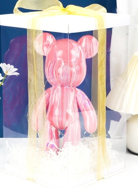 流体熊摆件手工diy材料包