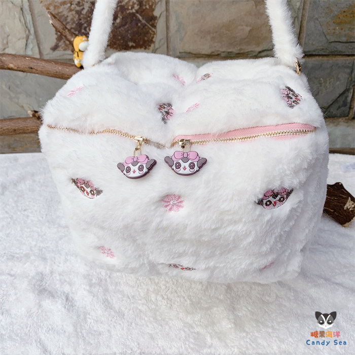 【糯糯刺绣系列】蜜袋鼯棉窝冬季外带包睡袋 南瓜窝挂篮套 扇形窝,淘宝优惠券,粉丝福利购,淘宝优惠卷