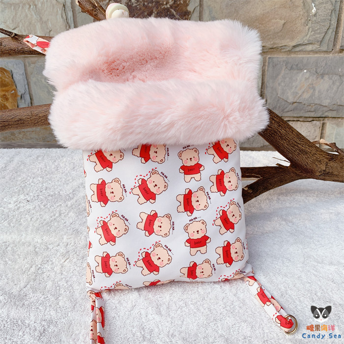 【秋千吊床】蜜袋鼯长毛吊床睡袋两用加厚保暖飞鼠松鼠冬窝大容量,淘宝优惠券,粉丝福利购,淘宝优惠卷