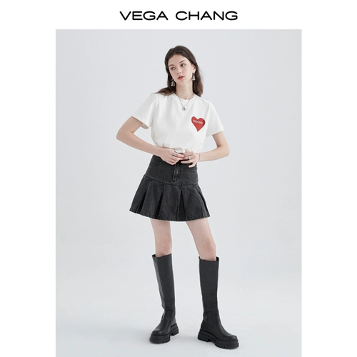 Дизайнерская футболка, короткий рукав, в корейском стиле, тренд сезона