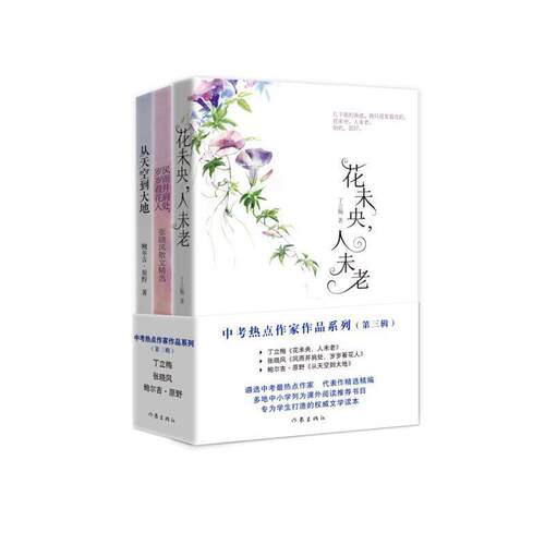 赠书签 花未央,人未老＋有美一朵,向晚生香＋气清景明,繁花盛开中考热点作家12册等丁立梅散文集中学生课外书籍 注:比刹那换别的了 - 图2