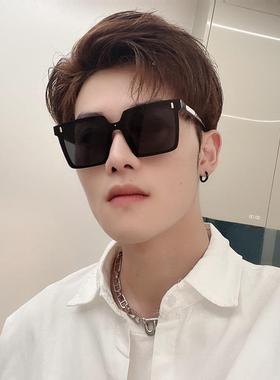 网红款墨镜女大框遮脸方形太阳镜 防紫外线ins风大脸潮太阳眼镜