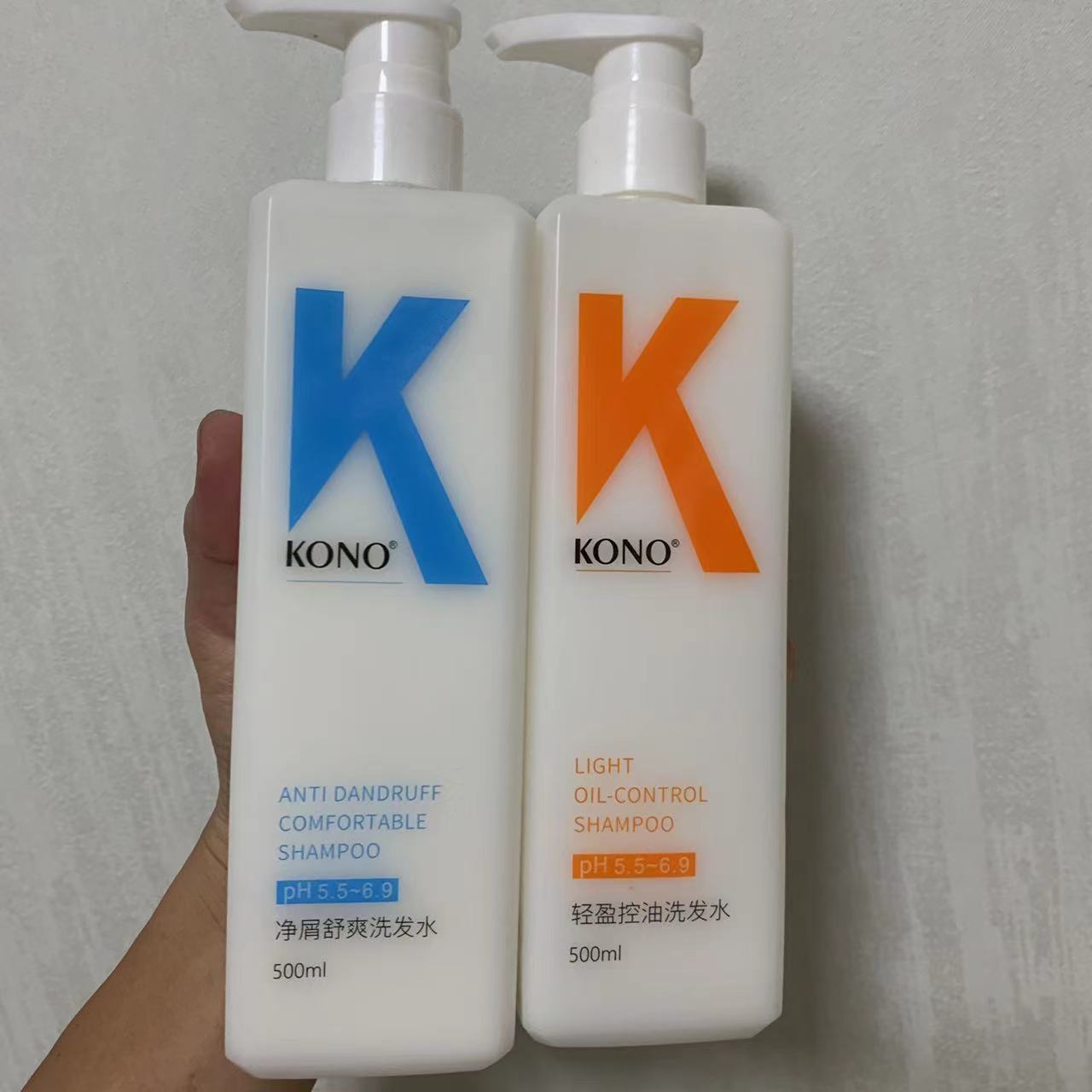 kono洗发水官方旗舰正品控油去屑止痒生姜洗发水护发素组合500ml - 图1