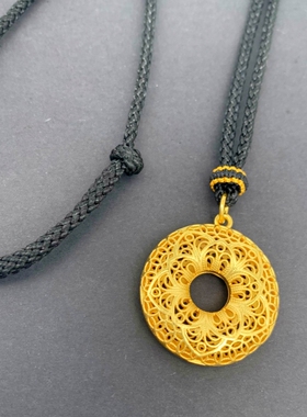 越南沙金女毛衣链久不掉色