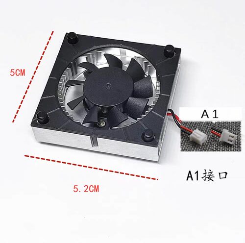全新联想GT720 GT730 R5 235风扇安装孔26 26 20直径37mm显卡风扇 - 图0