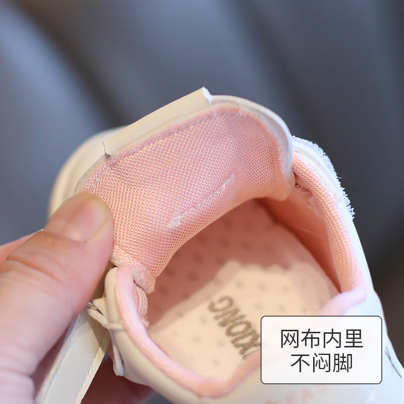 宝宝板鞋春秋季新款男童学步鞋女单鞋1一2