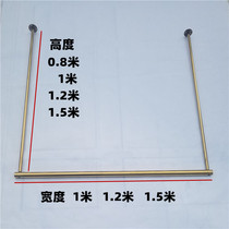 Clothing Store Hanger Titanium Gold Pendant Upper Wall Clothing Rack Round Pipe Stainless Steel Hanging Clothes Rack Womens Clothing Rack