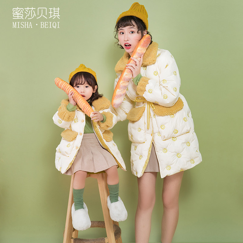 冬装羽绒2020新款潮高端韩版秋洋气 蜜莎贝琪亲子装/亲子时装