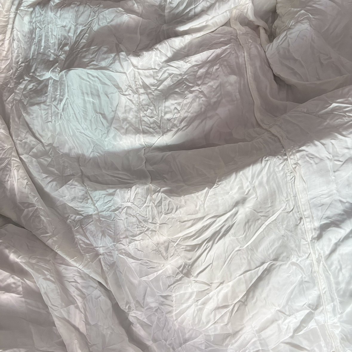 出口原单白色真丝电力纺215*255被套100%桑蚕丝双人被罩盖原色,淘宝优惠券,粉丝福利购,淘宝优惠卷