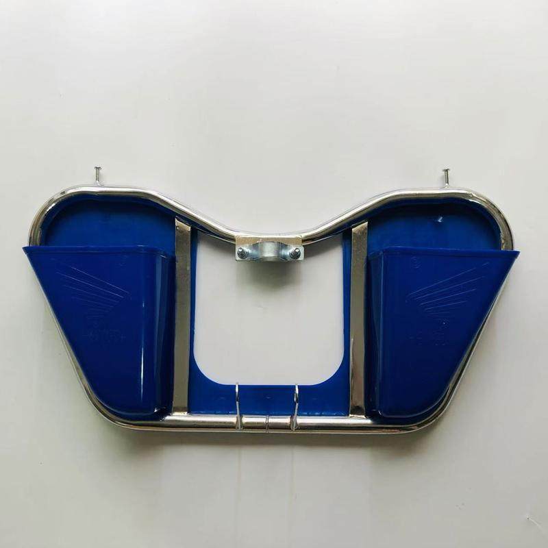 摩托车保险杠男士125前护杠挡风板大置物箱工具箱太子车护架防摔,淘宝优惠券,粉丝福利购,淘宝优惠卷