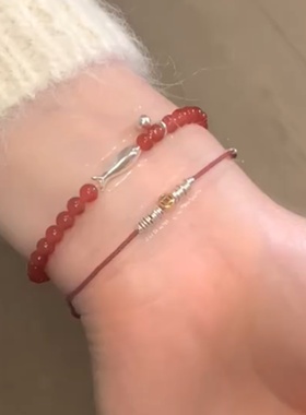 新中式锦鲤小鱼手链小众精致手串