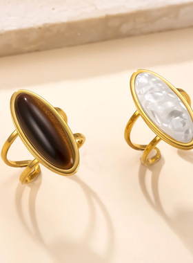 跨境热销开口戒指3524