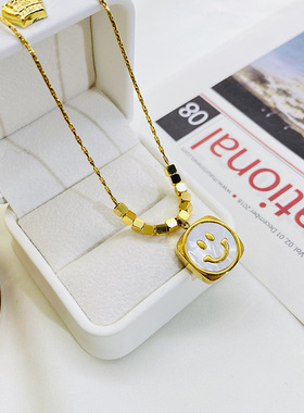 2022新款钛钢贝壳项链