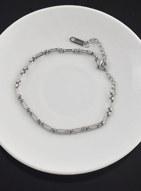 ins风轻奢不锈钢手链4