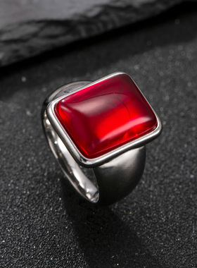 亚马逊爆款天然石食指戒