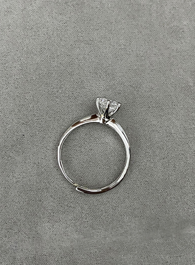 结婚开口925莫桑钻淑女女