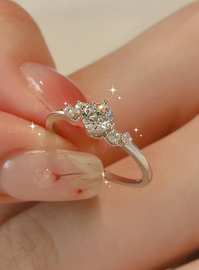 2026新款爆闪冷情感柏林情书戒