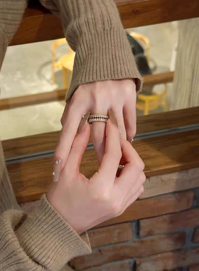 十里间【本命红双排戒指】气质