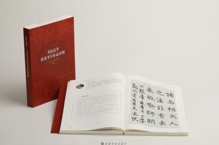 2019-2022书法高考优秀考生作品评析 为艺术战 全2册 35所院校模拟试题考试解析 高考培训教师考生参考书法高考临摹课稿字帖书籍