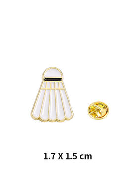 金属胸针pin徽章纪念品足球篮球排球羽毛球乒乓球网球包包装饰品
