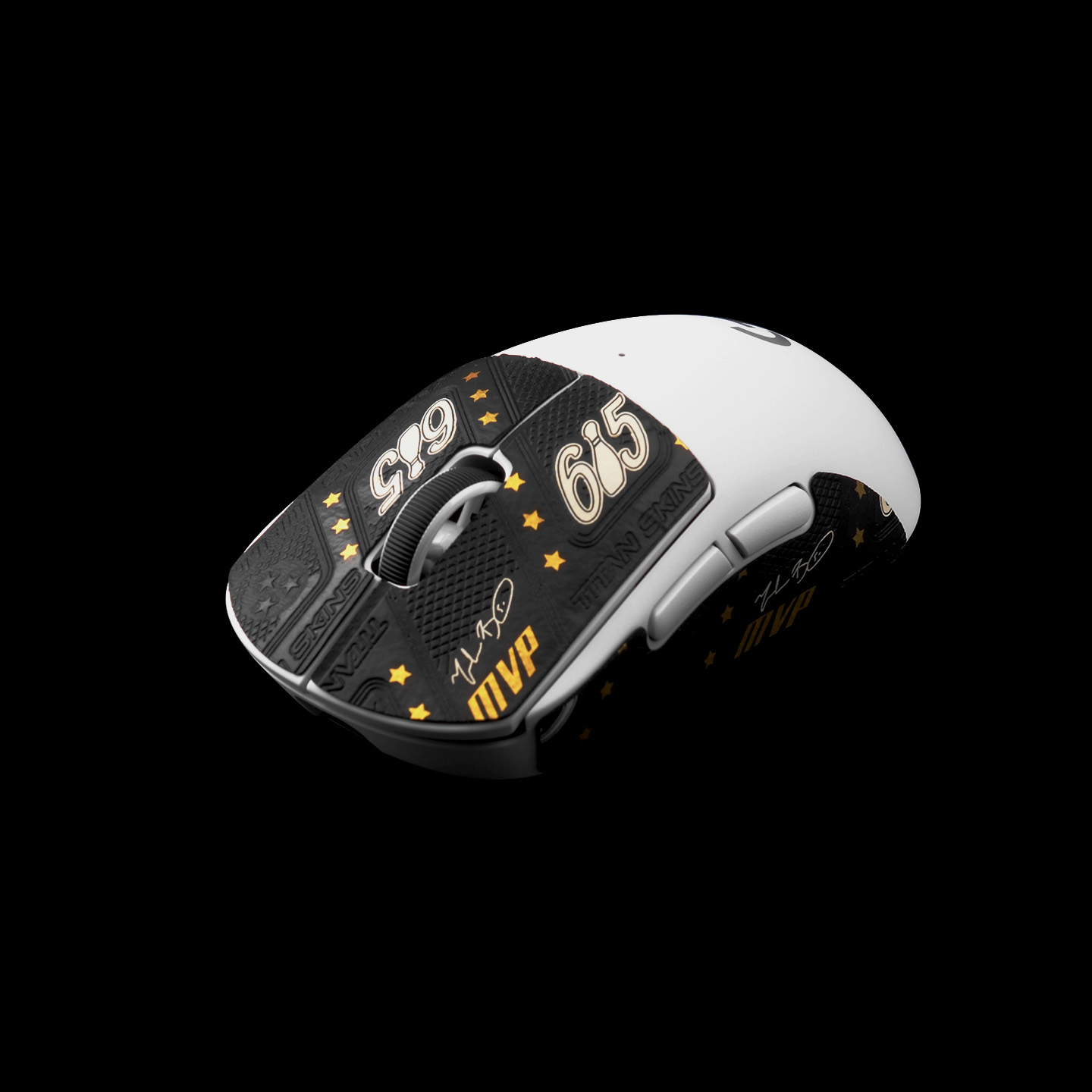 泰坦国度适用于罗技GPW4小狗蜥蜴皮鼠标防滑贴GPW1/2/3定制汗贴 - 图3