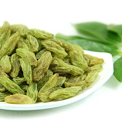 新疆特产葡萄干超大绿香妃级免吐鲁番洗青提子干果无核500g 新货 - 图2