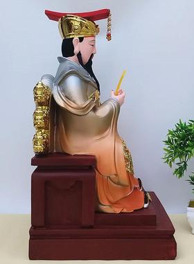 新款东岳大帝神像树脂佛像东岳上帝像东岳大帝树脂佛像摆件