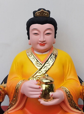 蟒太爷太奶常夫人一对胡黄常蟒太爷太奶彩绘佛像蟒太爷太奶