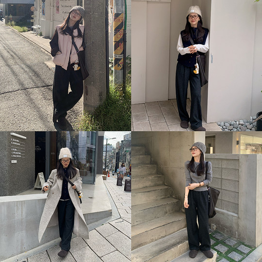 一三良品小个子 热卖1w+的糯米裤返场啦！加厚加绒！新色来了