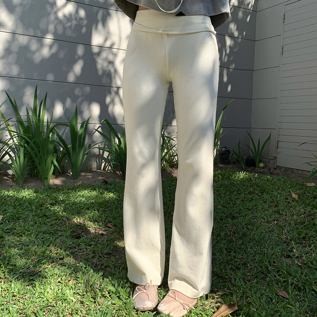 Lu series spring and summer slim fit and slim bootcut pants