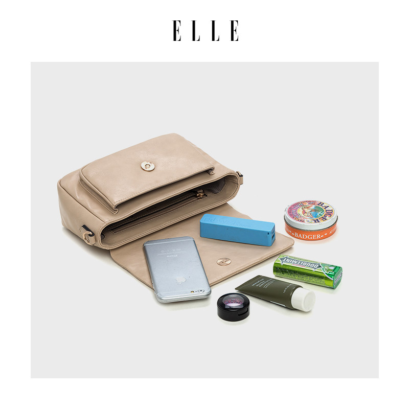 elle 2020秋冬新款98073休闲斜挎包 elle箱包女士包袋