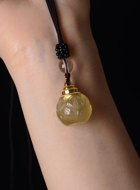 香薰瓶禅意饰品护身符吊坠项链