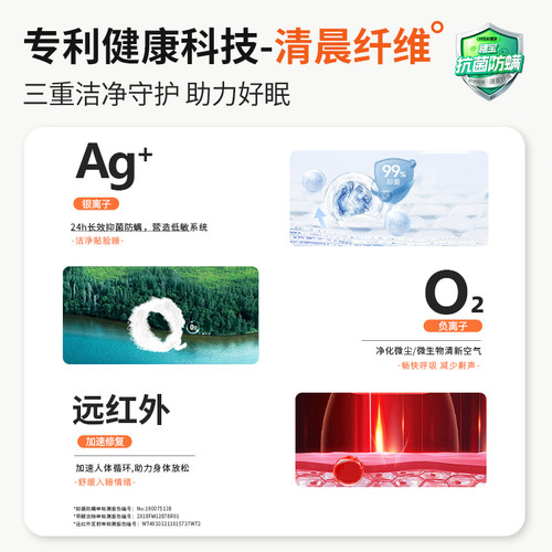 【东方梦】穗宝乳胶床垫席梦思弹簧家用加厚1.8米天然椰棕垫子 - 图0