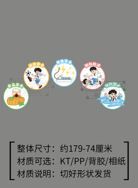 校园安全伴我行预成长食品交通消防溺水欺凌黑板报初中小学生班级