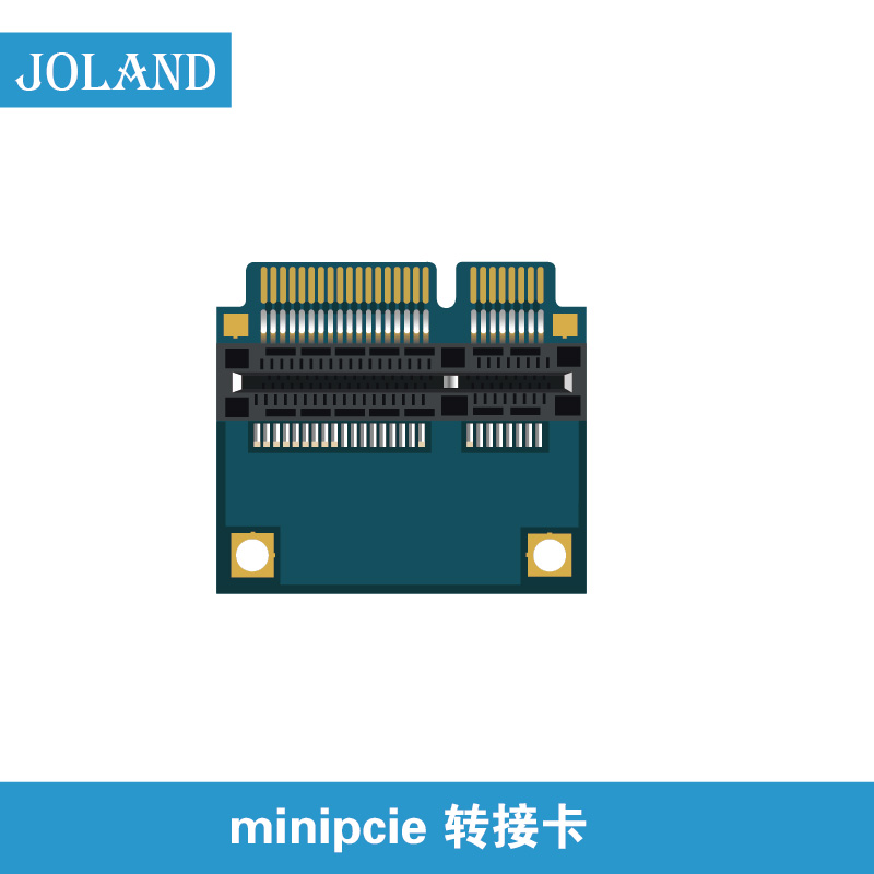 minipcie转接卡垂直免螺丝方便测试MSATA接口兼容 - 图0