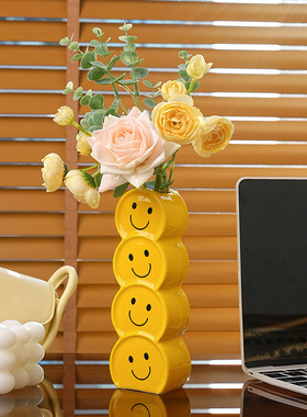 高颜值可爱迷你陶瓷小花瓶