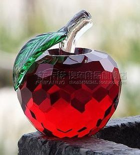 手机店眼镜柜台婚庆拍摄水晶苹果