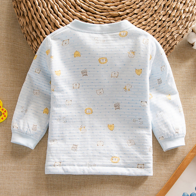 冬季婴儿纯棉保暖开衫上衣棉衣加厚男女儿童保暖夹棉上衣保暖内衣,淘宝优惠券,粉丝福利购,淘宝优惠卷