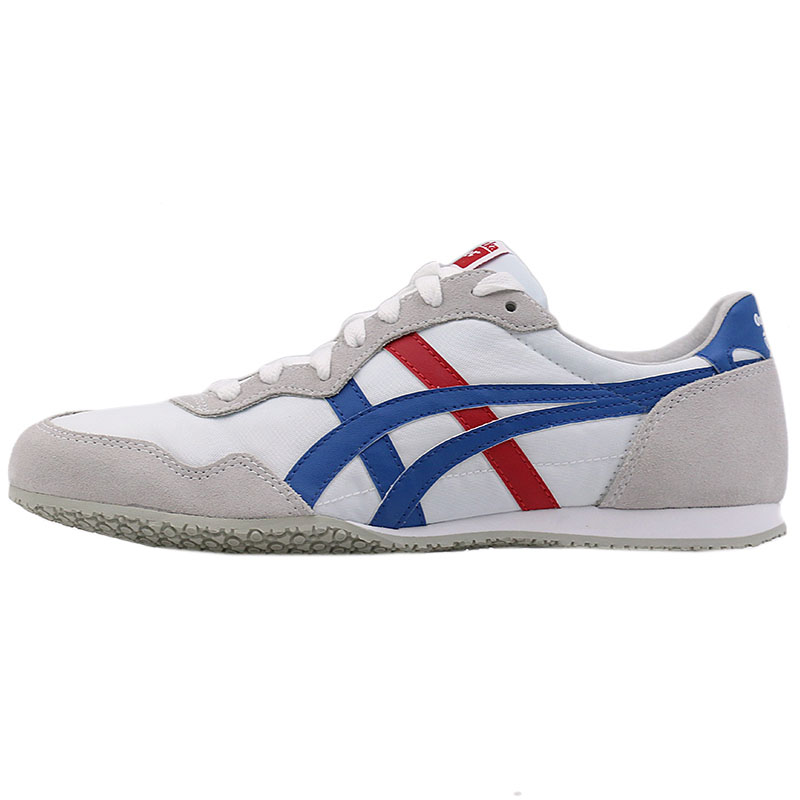 Onitsuka Tiger鬼塚虎SERRANO男女轻便白运动休闲鞋1183B400-100 - 图3