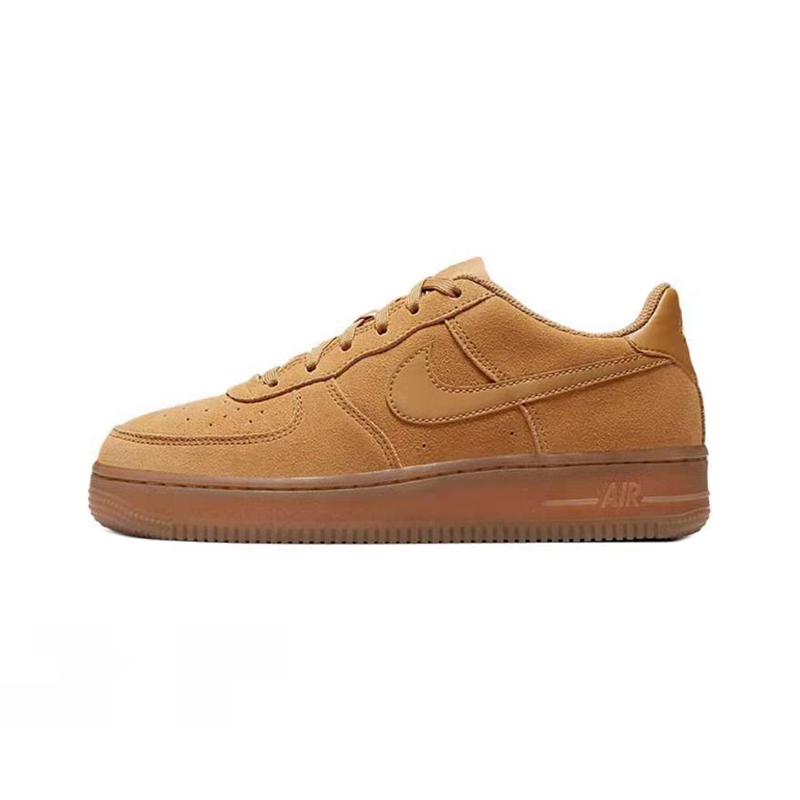 Nike耐克Air Force1经典女子空军AF1小麦色休闲板鞋BQ5485 FZ7372 - 图3