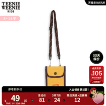 TeenieWeenie Kids Little Bear Girl clothing girl 22 years Fall new fashion fun Obliquely Satchel