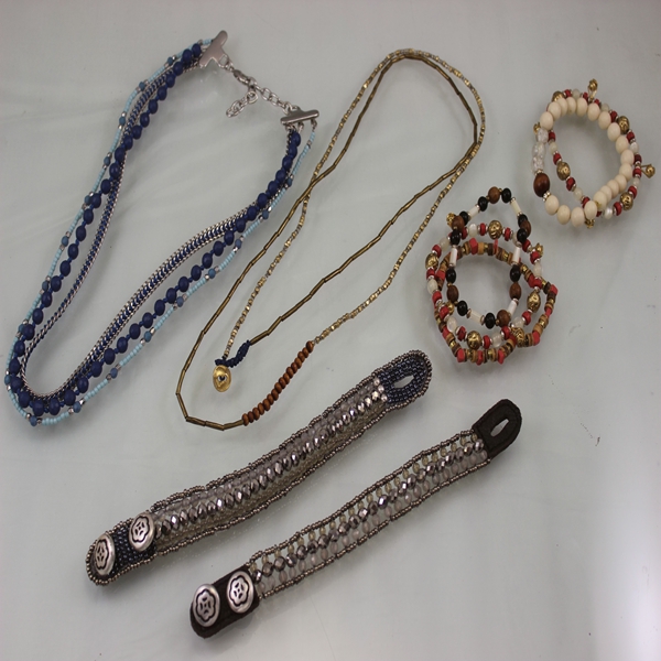 中古货 LB品牌高端轻奢经典米珠系列项链手链 仅此一批C3-12DJ - 图0