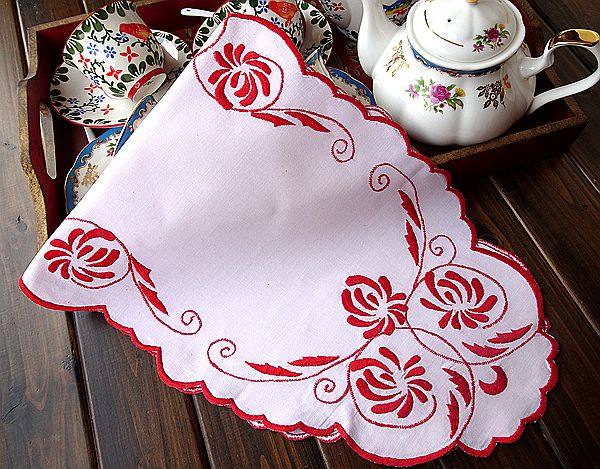 格调公主外贸库存美式纯棉刺绣复古布艺桌旗茶几盖巾桌布 29X80CM,淘宝优惠券,粉丝福利购,淘宝优惠卷