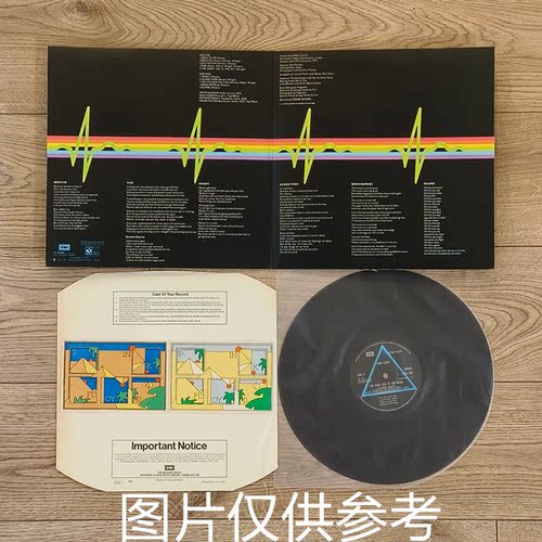 Pink Floyd -Dark Side of the Moon 月之暗面 LP黑胶唱片 纪念版 - 图2