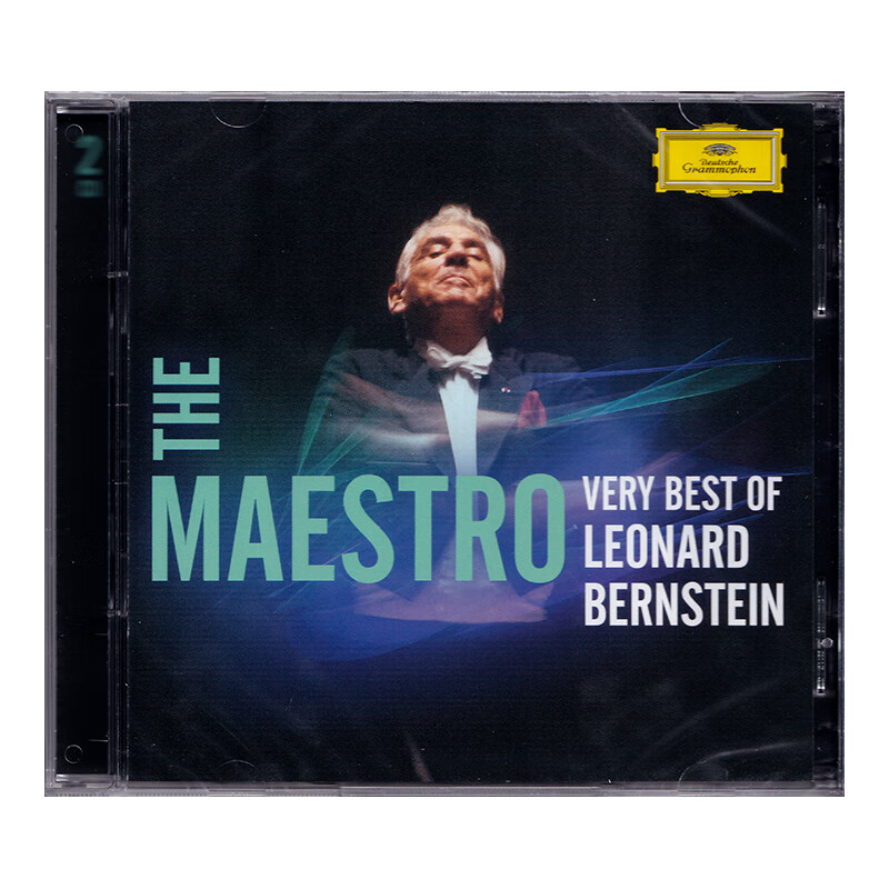 Maestro Leonard Bernstein伦纳德伯恩斯坦大师 2CD唱片4865491-图0