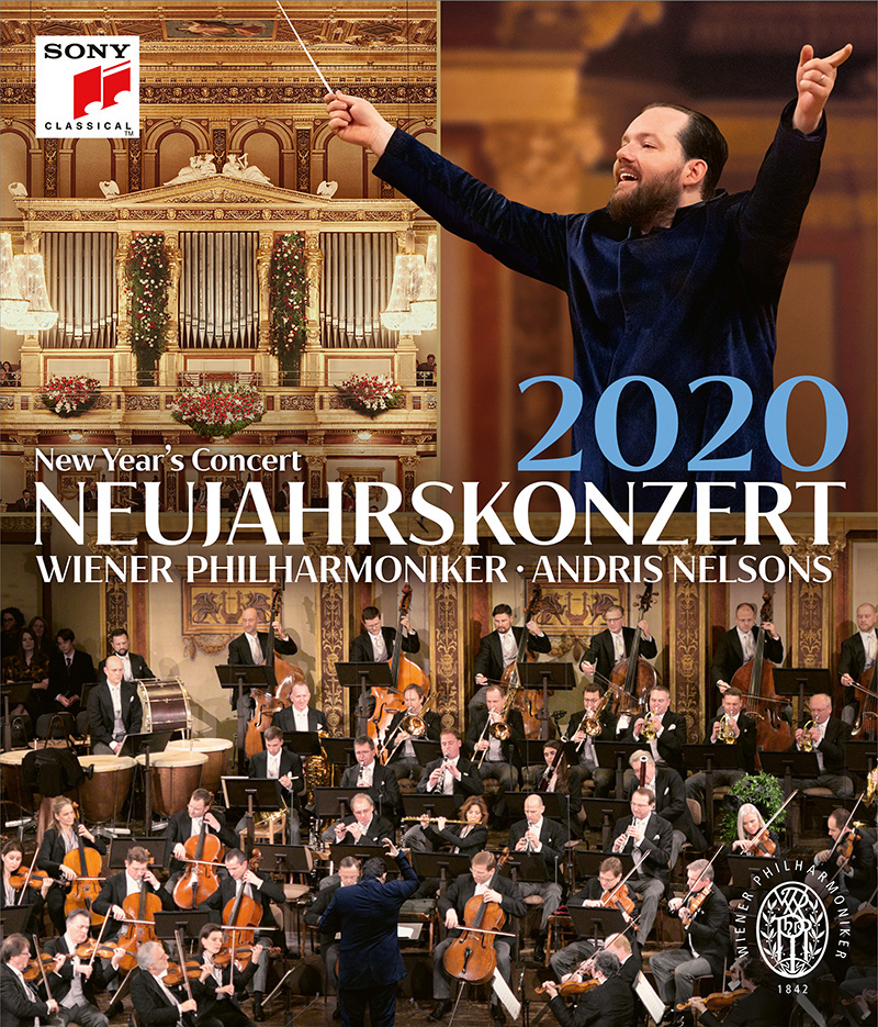 原版进口 2020年维也纳新年音乐会 BD蓝光碟片尼尔森斯-图0