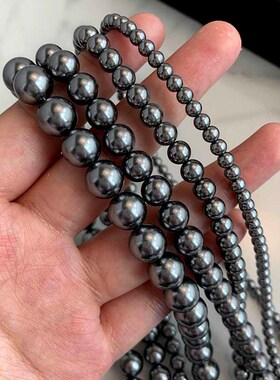 气质大溪地黑珍珠项链施家深灰