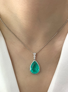 高级感帕拉伊巴项链女小众设计