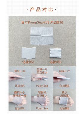 poemsea中国湿敷棉可拉伸